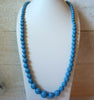 Vintage Blue 32 Inch Necklace 50720