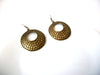 Vintage Brass Dangle Earrings 111520