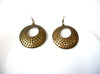 Vintage Brass Dangle Earrings 111520