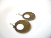 Vintage Brass Dangle Earrings 111520