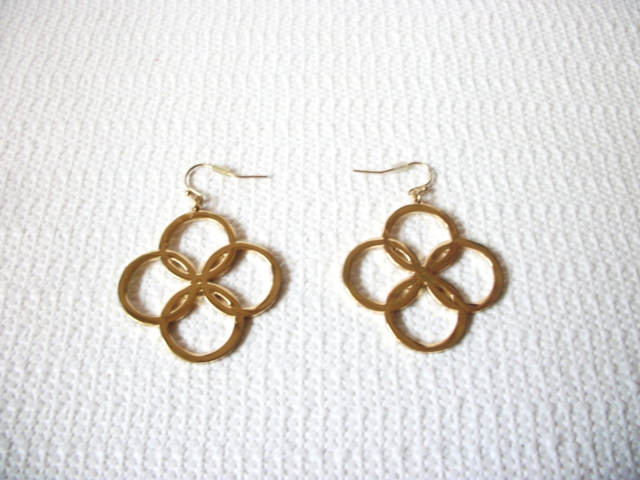 Bohemian Dangle Earrings Gold toned 71416