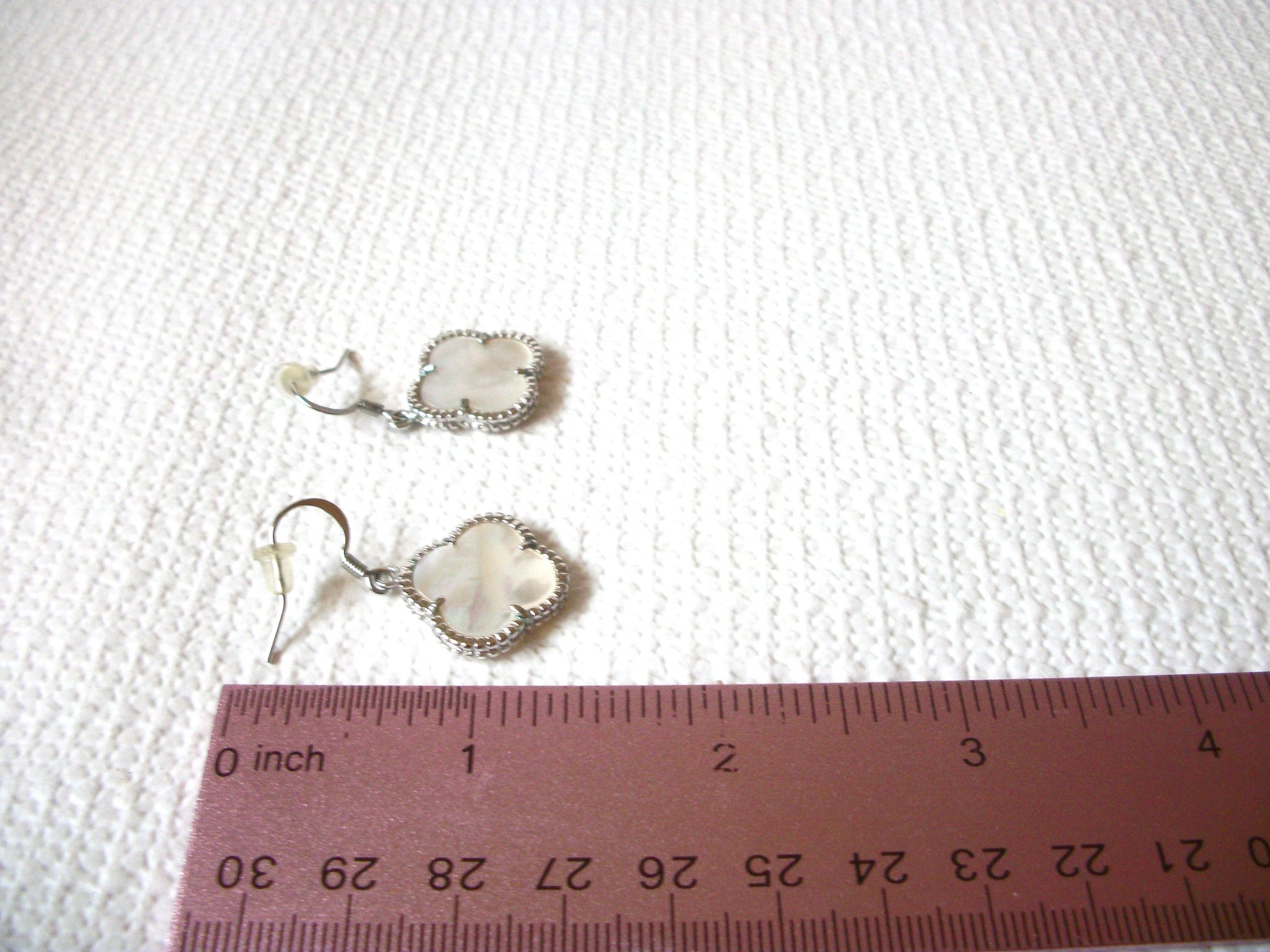 Vintage Mother Of Pearl Earrings 71416