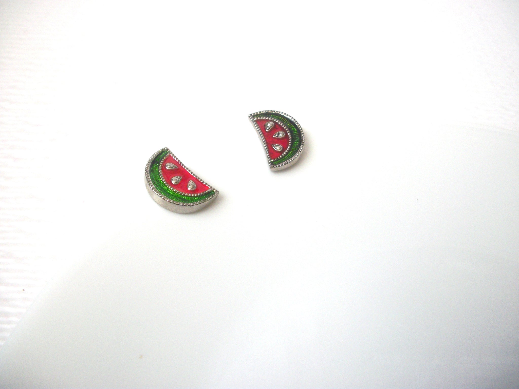 Vintage Small AVON Watermelon Earrings 111520