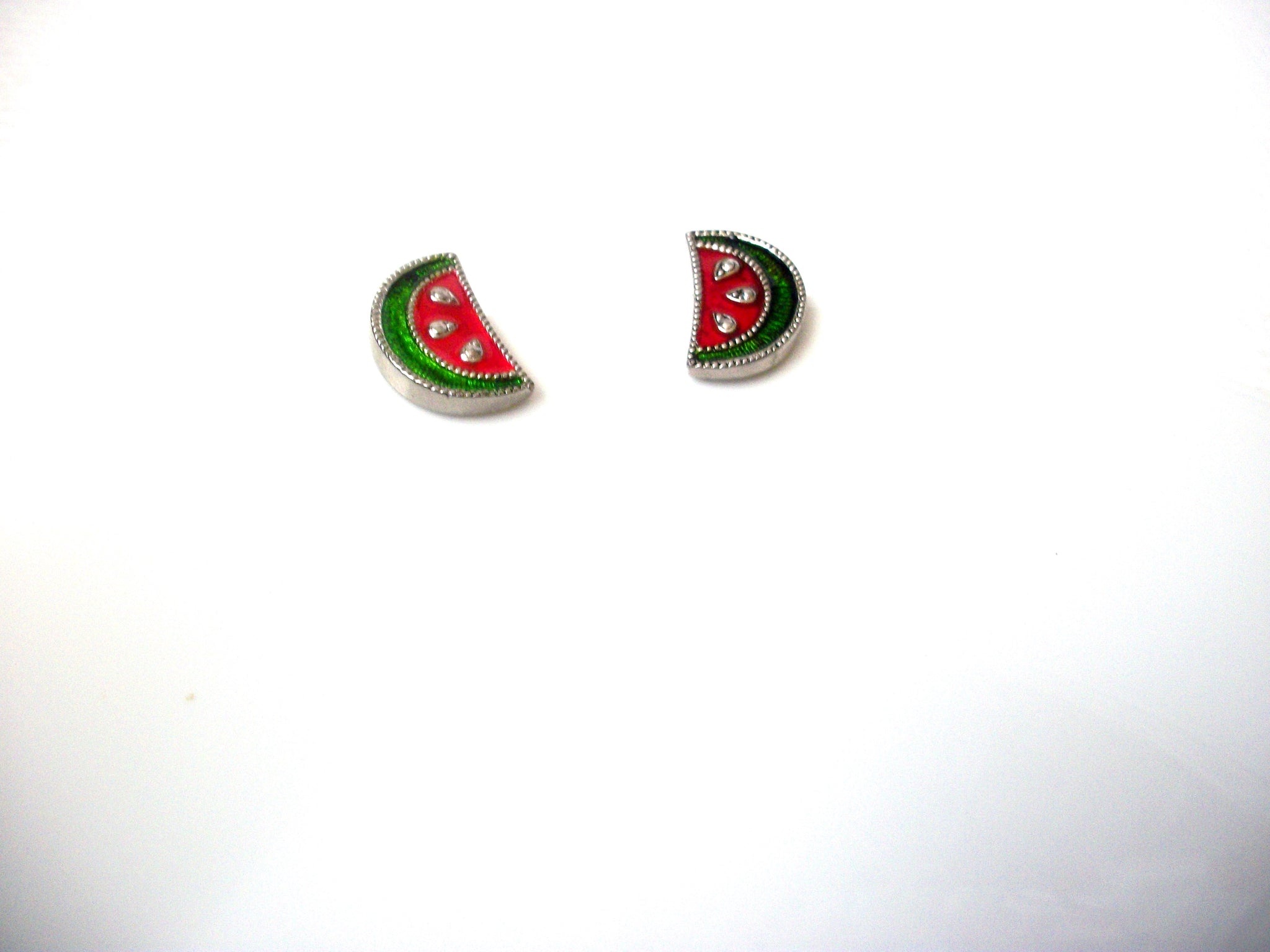 Vintage Small AVON Watermelon Earrings 111520