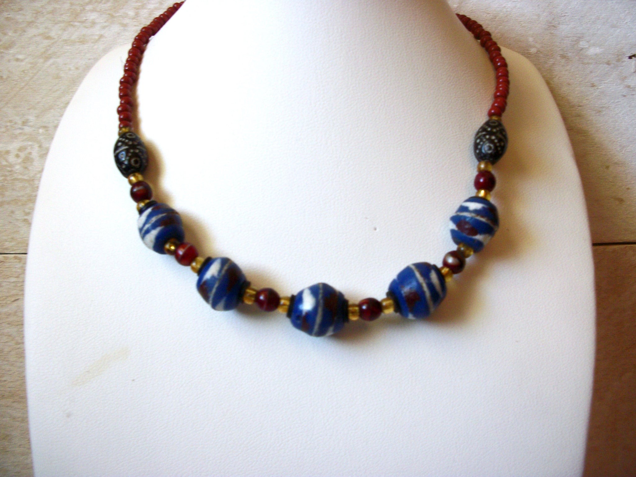 Bohermian Trade Beads Necklace  50820