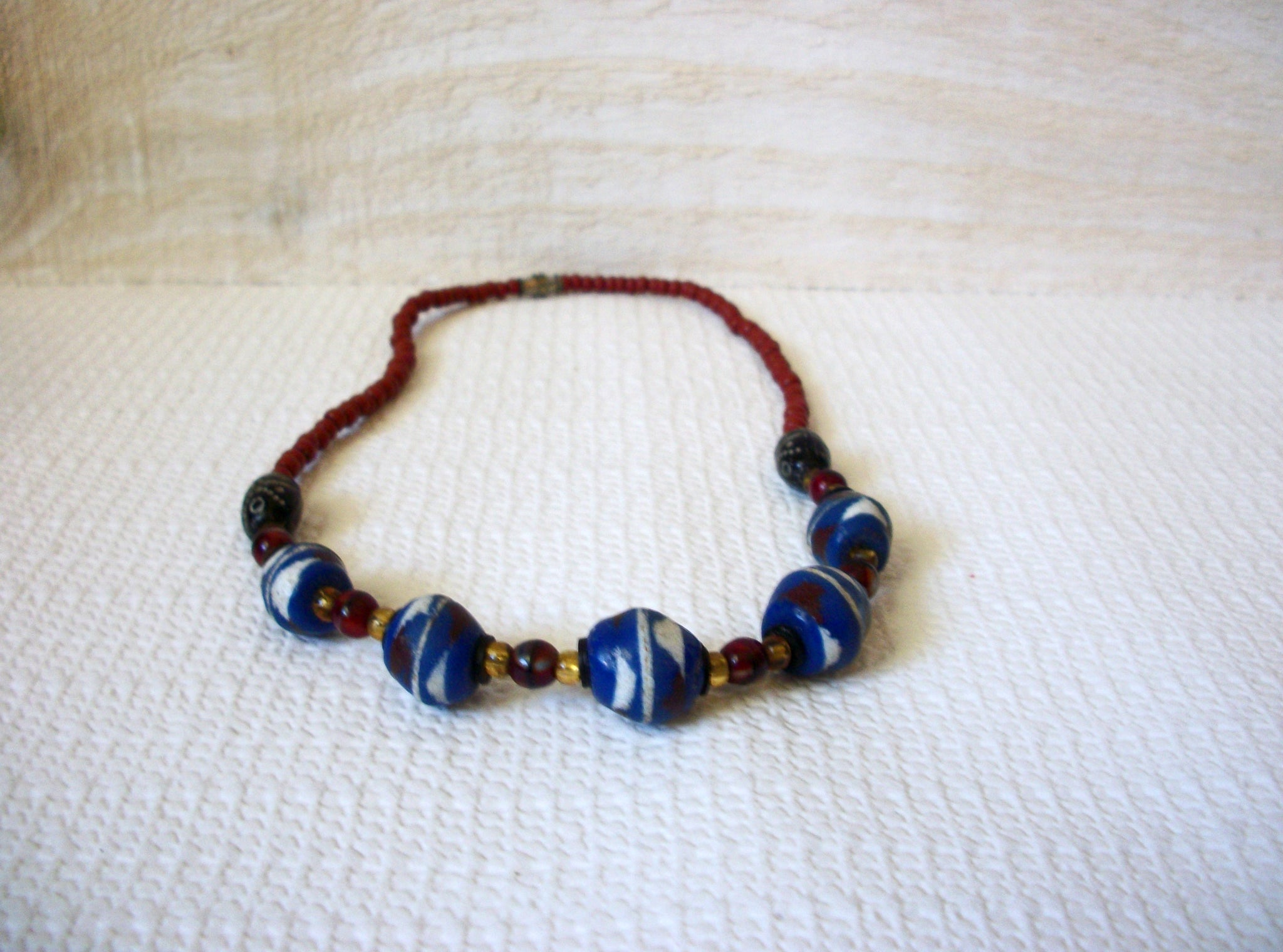 Bohermian Trade Beads Necklace  50820