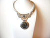 Retro Mad Woman Paua Abalone Necklace 111620