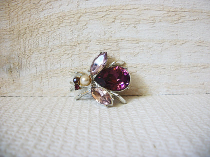 Retro Rhinestone Insect Brooch 50820