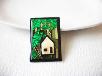 Lucinda House Pins Shamrock St Patrick Day Brooch 83116