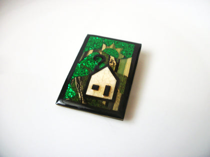 Lucinda House Pins Shamrock St Patrick Day Brooch 83116