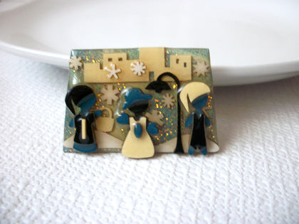 Lucinda Little People Pins Snowflakes Playing Designs By Lucinda 71416