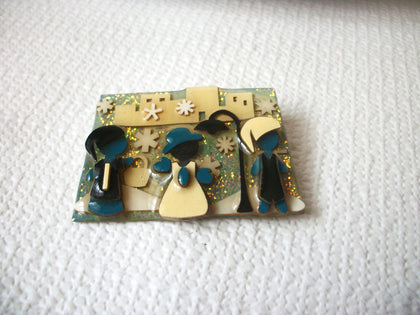 Lucinda Little People Pins Snowflakes Playing Designs By Lucinda 71416