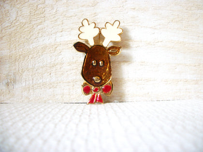 Vintage 1950s Reindeer Brooch 50820
