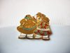 BARBARA Cloisonne Pin Brooch 83116 Stamped