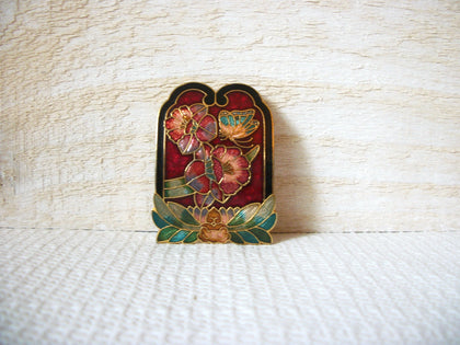 Vintage Cloisonne Scarf Slider 50820