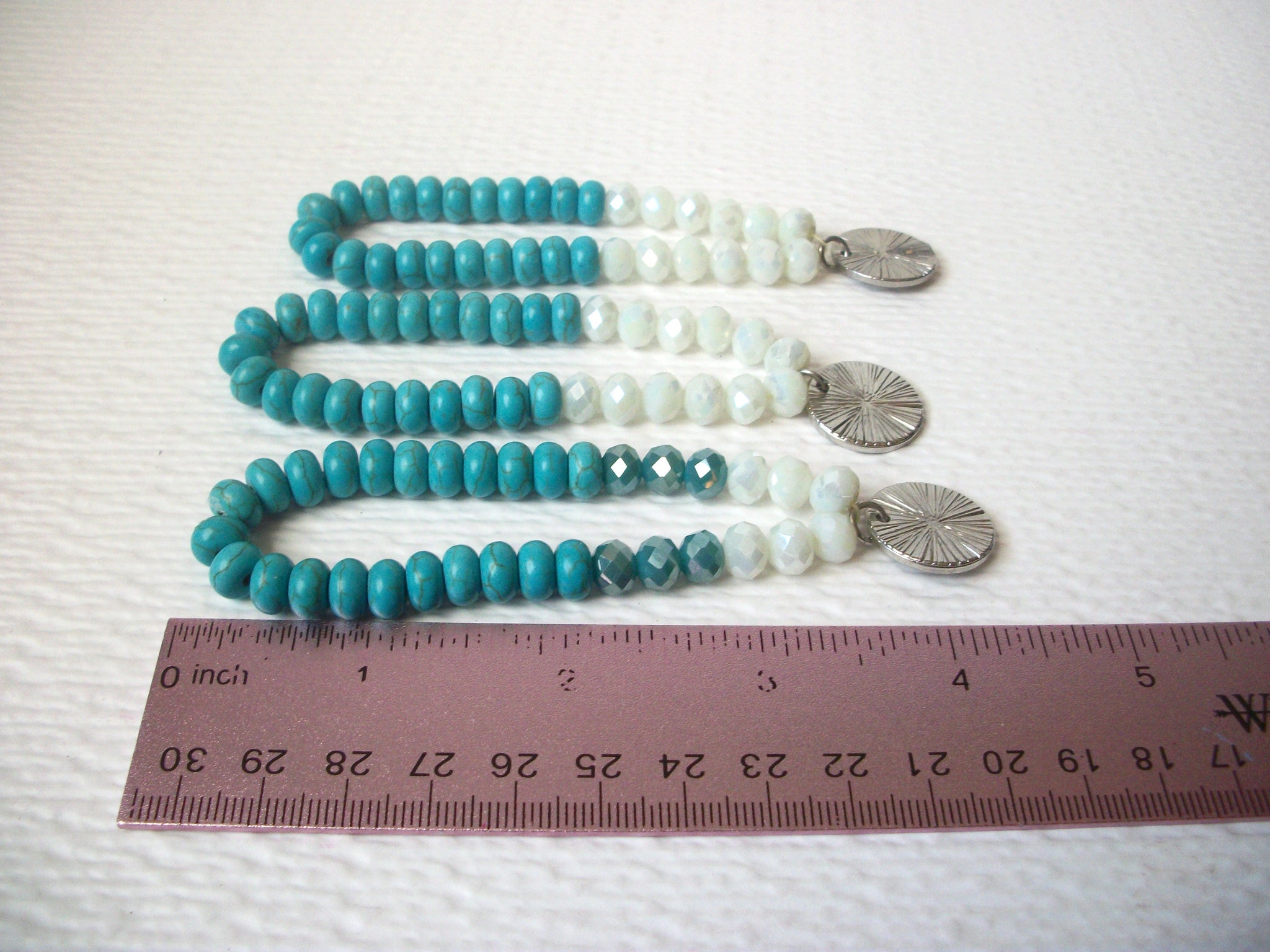 Retro Glass Stone Bracelets Set Of 3 111720