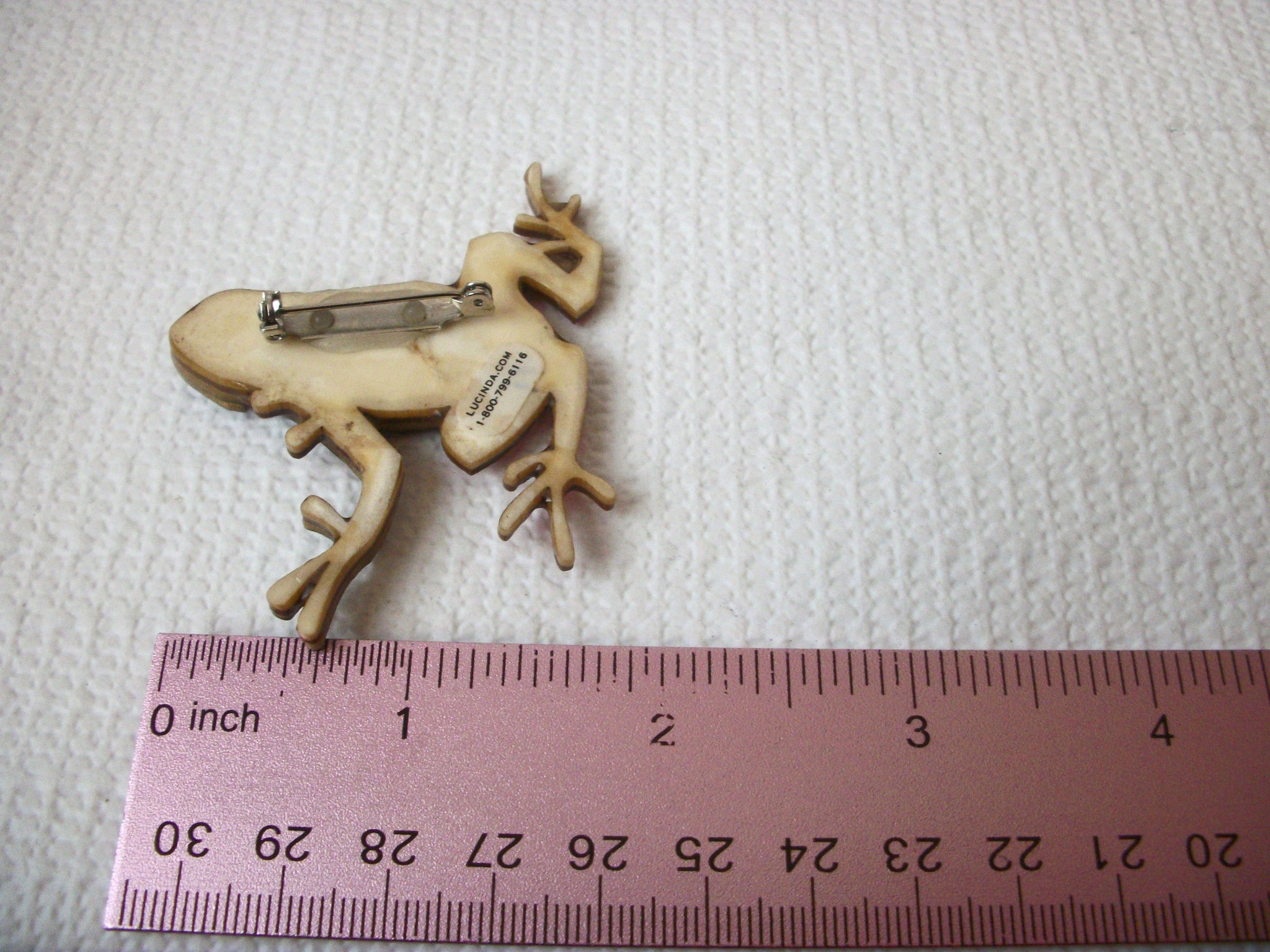 Rare Designs By Lucinda Rhinestones Frog Pin 83116