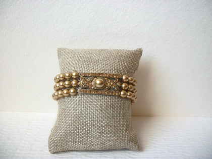 Retro Glass Pearl Bracelet 111720