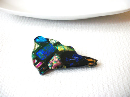 Minimalism Dichroic Glass Brooch 41517