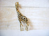 Retro Gold Tone Giraffe 5 Inch Long 51120