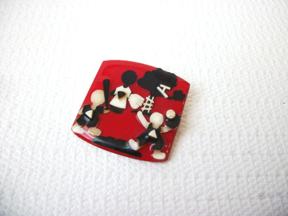 Lucinda Little People Pins, Playing Baseball Little People Pins 10416