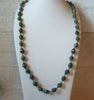 African Papaer Beads Necklace 51020