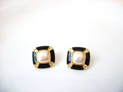 Retro Rhinestones Clip On Earrings 10416