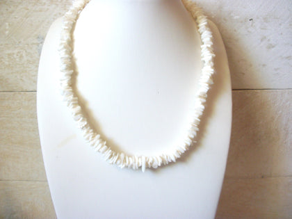 White PUKA Shell Necklace 51120