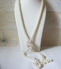 Vintage Theater Faux Pearl Necklace 51220
