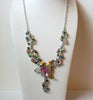 Retro Butterfly Rhinestone Crystal Necklace 111820