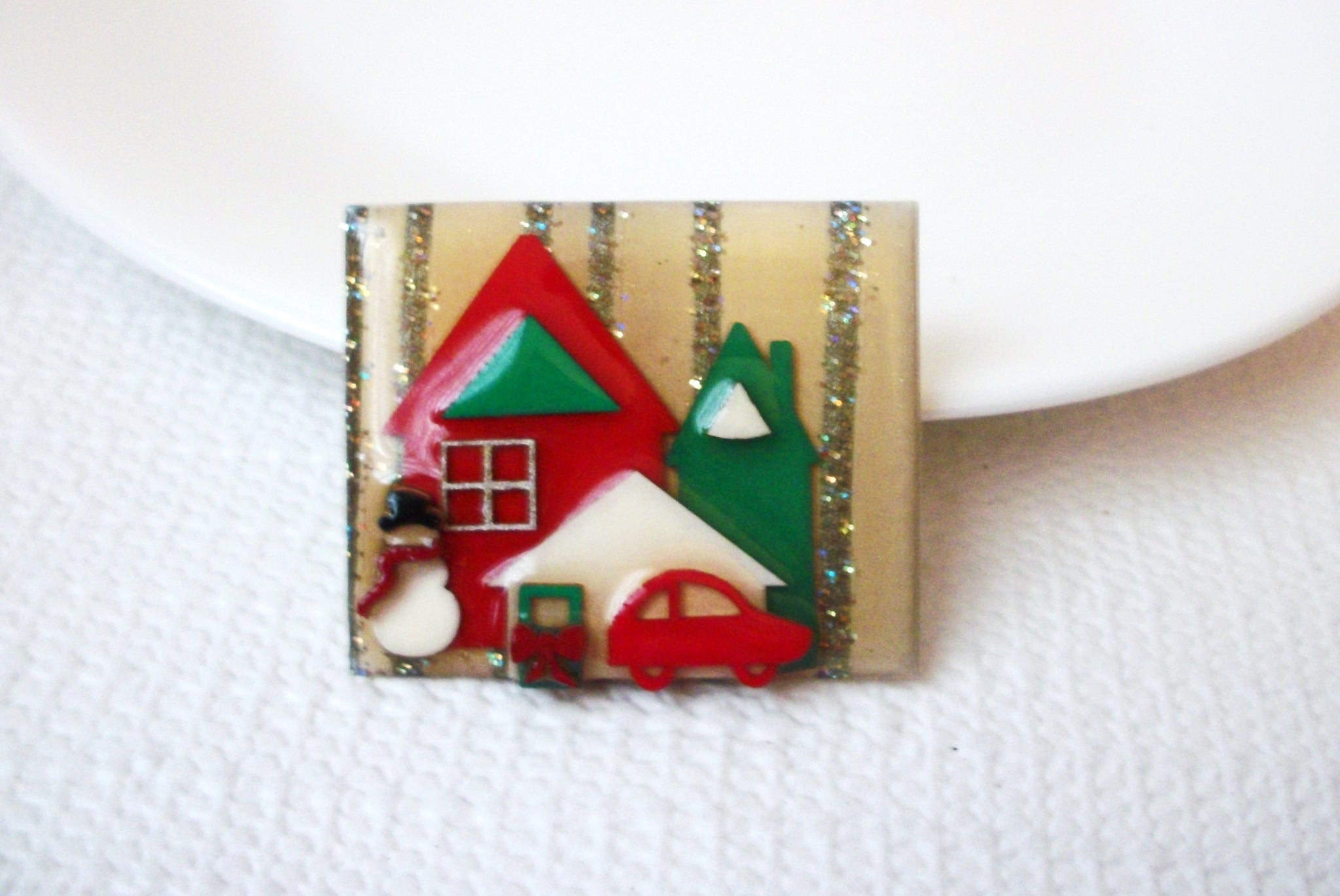 Lucinda House Pins, Christmas House Pins 10416