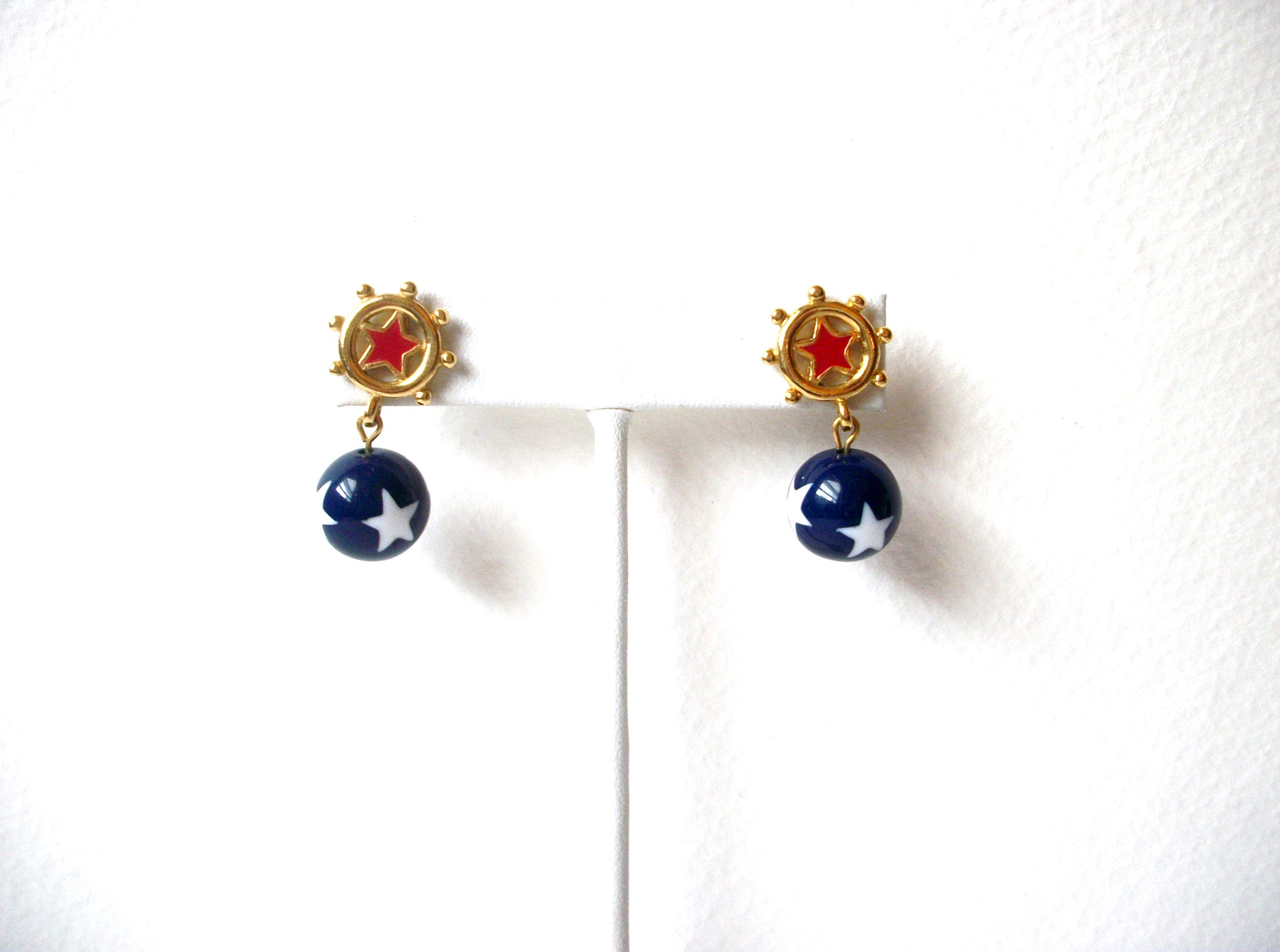 Vintage Patriotic Earrings 111920