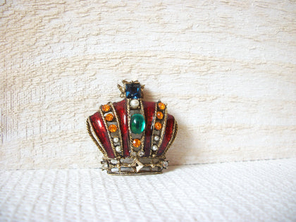 Vintage Crown King Brooch 51320