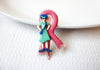 Lucinda Pink Ribbon Woman Pins 10416