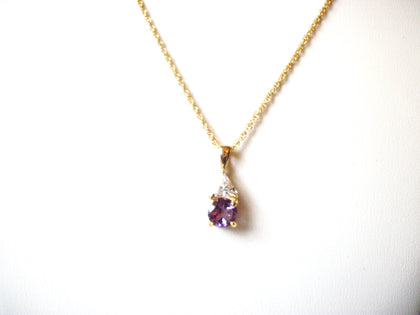 Vintage Amethyst Necklace 111920