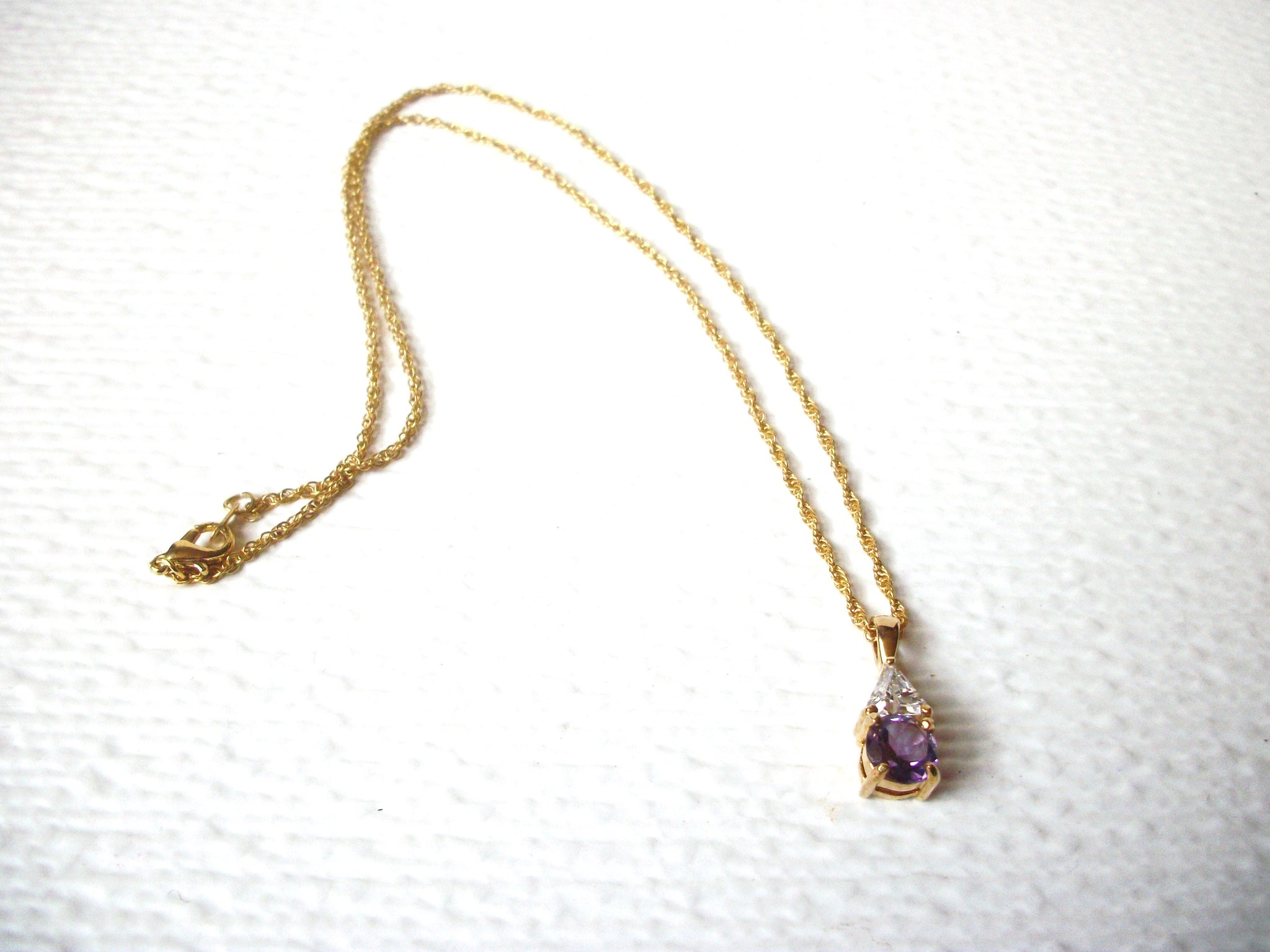 Vintage Amethyst Necklace 111920
