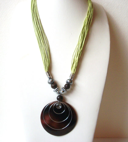 Retro Bohemian Shell Pendant Necklace 111920