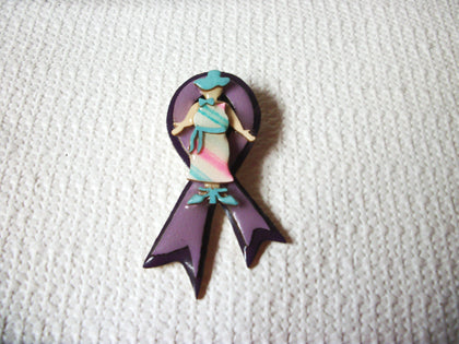 Rare Lucinda Ribbon Woman Pins 10416