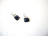 Vintage Silver Blue Designer Stud Earrings 112120
