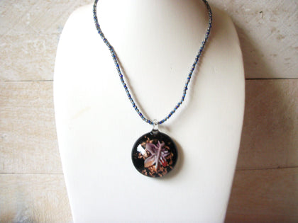 Vintage Glass Necklace 51420