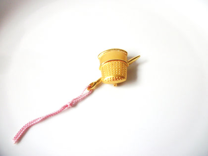 Vintage Seamstress Pin 10416