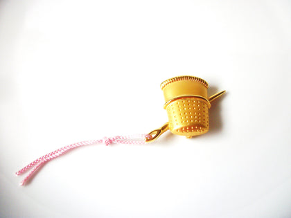 Vintage Seamstress Pin 10416