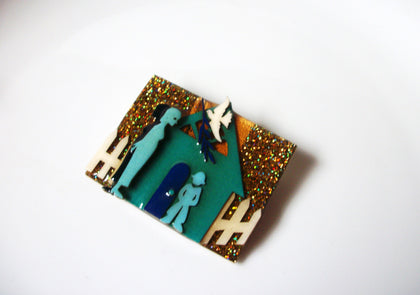 Lucinda Domestic Violence Woman Pins 10416