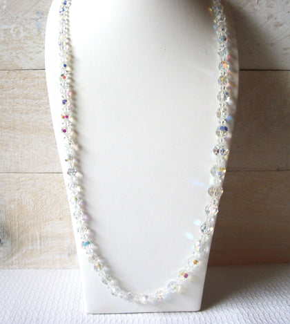 Vintage Sparkling Aurora Borelias Necklace 51520