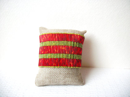 Chunky Native American Glass Seed Bracelet 112020