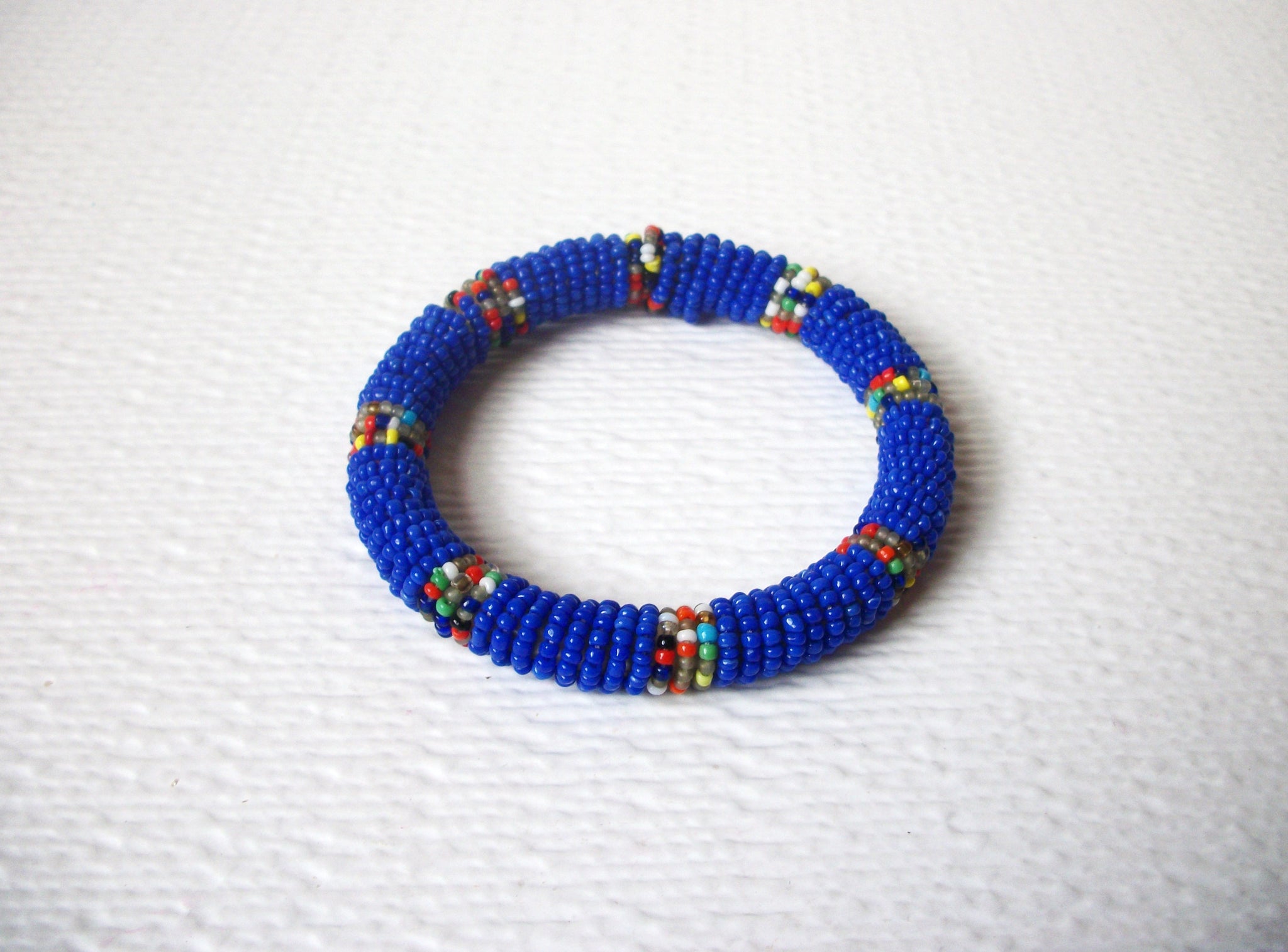 Native American Glass Seed Bracelet 112020