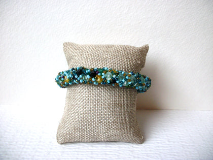 Vintage Southwestern Glass Seed Beads Bracelet 112020