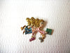 Vintage Karen Rossi Brooch Pin 8316 Stamped Karen Rossi 2003 Rhinestones