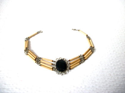 Vintage Ethnic Black Opal Bracelet 112120