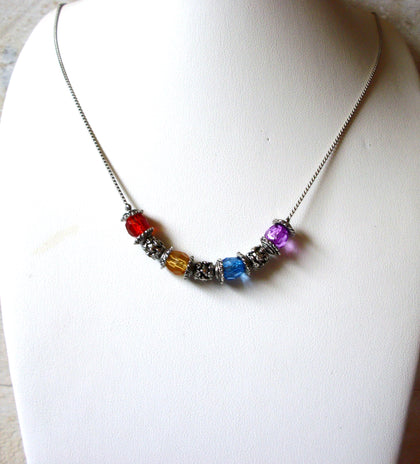 Retro Czech Glass Necklace 51620